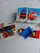 Vintage 1975 Lego Tipper Truck #435 100% Complete with Box and instructions
