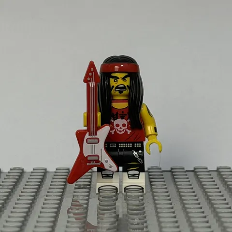 LEGO NINJAGO Movie CMF Gong & Guitar Rocker Minifigure 71019-17 Genuine