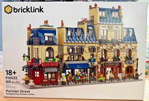 LEGO:Bricklink Designer Program: Parisian Street 910032 New Sealed Box. Retired.