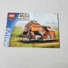 LEGO STAR WARS MINI BUILDING SET 4/4 4491 Mini MTT Instruction Manual Only