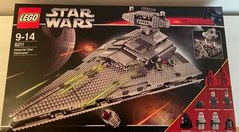 LEGO Star Wars: Imperial Star Destroyer (6211) - Danish Seller (Creased Box)