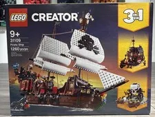 * RETIRED * LEGO (31109) Creator 3-in-1: Pirate Ship 🛳️ UNOPENED 📦 NEW SEALED