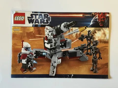 LEGO Star Wars 9488 Clone Wars Minifigure Lot Clone Troopers & Battle Droid