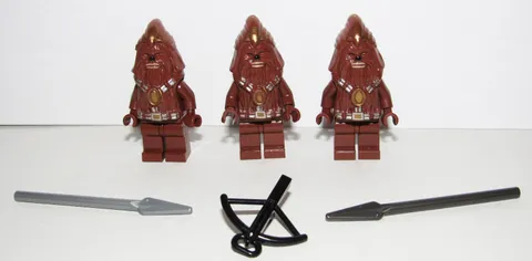 Wookie Warrior Lego Star Wars Minifigure Action Figure Lot