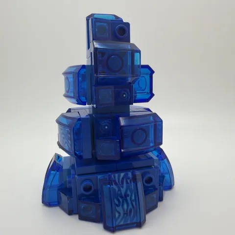 LEGO Marvel Superheroes TRANSPARENT BLUE BASE - Hydro-Man (76129) Accessory ONLY
