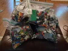 Assorted random used LEGO bricks by the pound