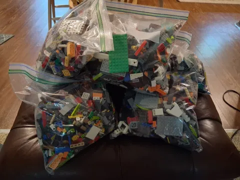 Assorted random used LEGO bricks by the pound