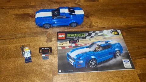 LEGO SPEED CHAMPIONS: Ford Mustang GT 75871 Complete (w/ instructions)
