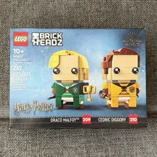 LEGO BrickHeadz 40617 Draco Malfoy & Cedric Diggory 262pc Display Plate