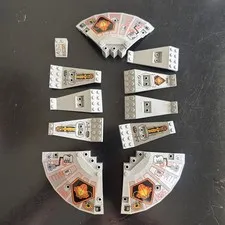 Vintage LEGO UFO 6975 6979  Saucer Quarter Panel Wings Computer Parts Pieces Lot
