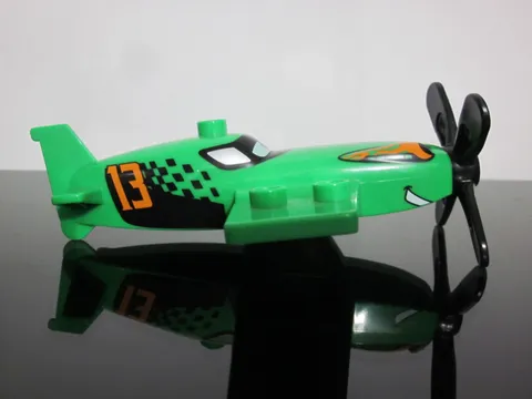 Lego Duplo Disney Planes ripslingers Green Racing Airplane Figure 10510 2012