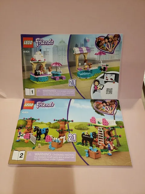 LEGO Friends Heartlake City 41431 Instruction Guide Book 1 & 2 MANUAL ONLY