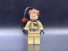 LEGO MINIFIGURE GHOSTBUSTERS DR. PETER VENKMAN W/ PROTON PACK GB002 21108