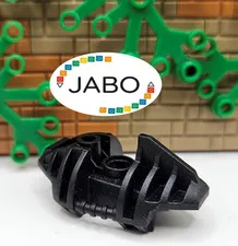 (S17 / 10 / 22) LEGO Bionicle 53566 Piraka Leg Cover Armor Black
