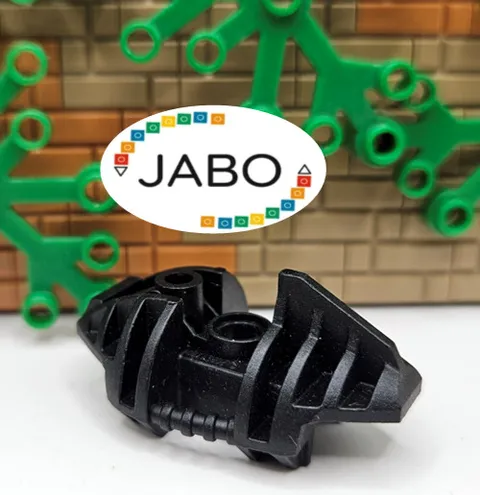 (S17 / 10 / 22) LEGO Bionicle 53566 Piraka Leg Cover Armor Black