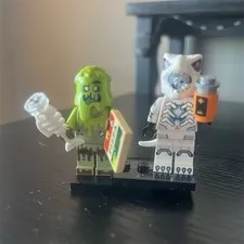LEGO CMF Series 29 Trash Monster, and Robot T.Rex *NEW AND FULLY COMPLETE*