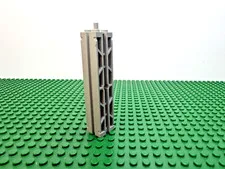 LEGO Old Dk Gray Support 2x2x8 w Channels Top Peg Lattice 2 Sides 1381 #30646a