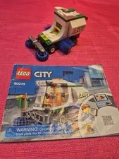 LEGO City 60249 Street Sweeper Vehicle w Instructions NO Minifig