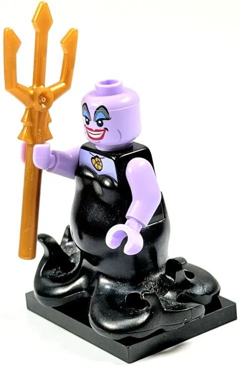 [LEGO] Disney Minifigure Series 1 The Little Mermaid *URSULA* Missing Hair