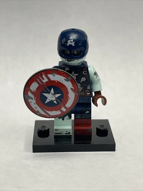 LEGO Marvel Series Set 71031 Zombie Captain America Minifigure