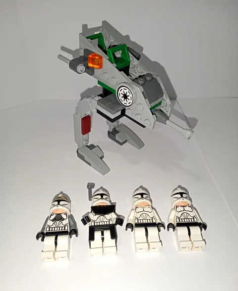LEGO Star Wars 8014 Clone Walker Battle Pack USED CONDITION READ!!!