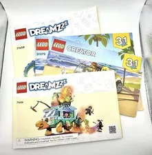 LEGO manual lot Deamzzz and Creator Booklets only