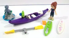Lego Friends Heartlake Surf Shop Mia Mini Figure Lot, #41315