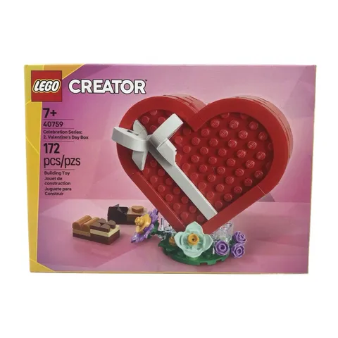 Lego Creator 40759 Celebration Series 2 Valentine's Day Box - Sealed