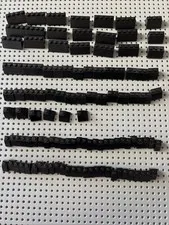 Lego Black Castle Roof Slopes Mixed Sizes Bulk Lot 110 pcs Used