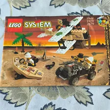 LEGO Building Instructions System Dessert Expedition 5948/5909/2879 1998 Booklet