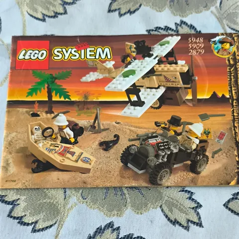 LEGO Building Instructions System Dessert Expedition 5948/5909/2879 1998 Booklet