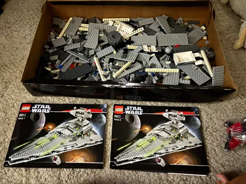 LEGO Star Wars Imperial Star Destroyer 6211 99% complete w/ Box