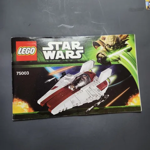 lego 75003 Star Wars A-Wing Starfighter - INSTRUCTION MANUAL ONLY