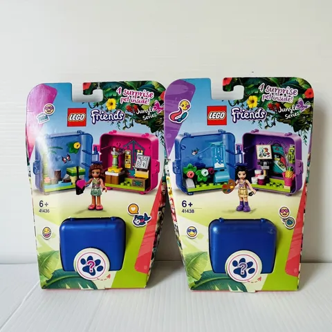 LEGO Friends Olivia 41436 Emma 41438 Jungle Play Cube New Sealed