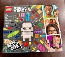 LEGO BRICKHEADZ: Go Brick Me (41597) New In Sealed Box.  Retired Set.