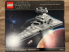 LEGO Star Wars UCS Imperial Star Destroyer 75252 W/Box & Manual - Incomplete