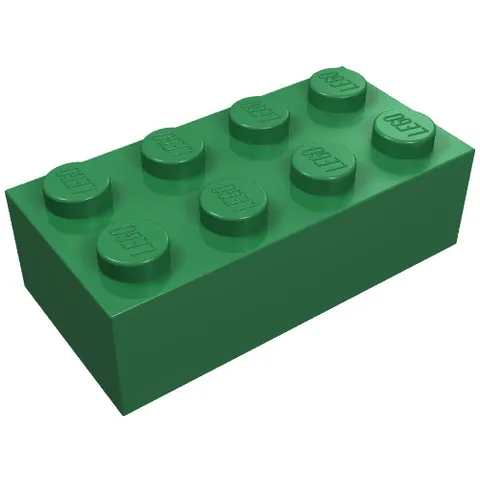 25x LEGO® Part 3001 - Brick 2 x 4