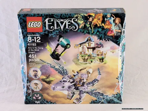 New Lego #41193 Elves: Aira & the Song of the Wind Dragon Retired Free Ship