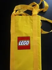 Official LEGO Yellow Extra Large Tote Bag 29”x 20" Carrying Shopping Storage Bag
