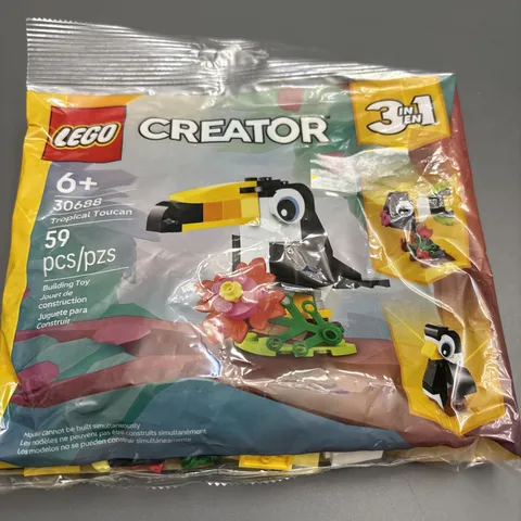 LEGO 30688 - Creator 3 in 1 TROPICAL TOUCAN Polybag GWP Set - BRAND NEW!