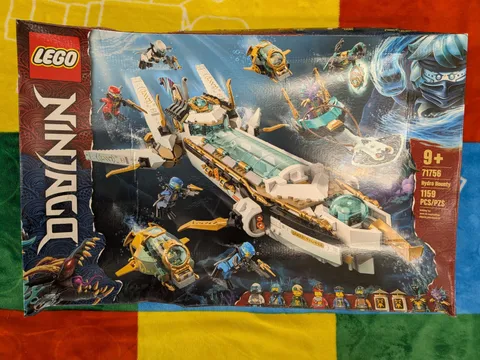 LEGO Ninjago 71756 Hydro Bounty Brand New Factory Sealed 1159pcs Retired