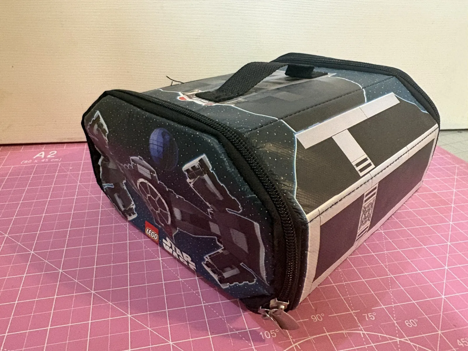 LEGO Star Wars TIE Fighter ZipBin Storage Carry Travel Case Play Mat 2012