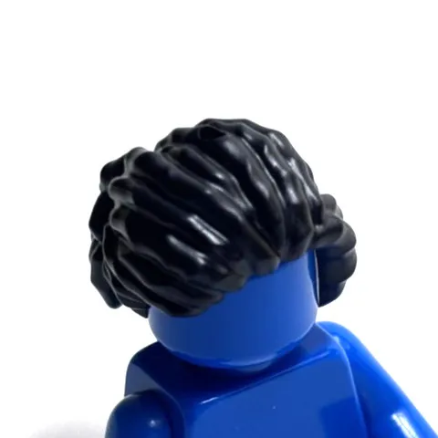 Lego - Minifigure Hair - Black, Dreadlocks, Ponytail