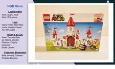 Lego Battle with Roy at Peach's Castle 71435, NEW Sealed, US, in hand, fast ship