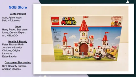 Lego Battle with Roy at Peach's Castle 71435, NEW Sealed, US, in hand, fast ship