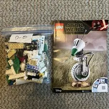 LEGO Star Wars D-O 75278 100% Complete With Figure, Manual, Excellent Condition