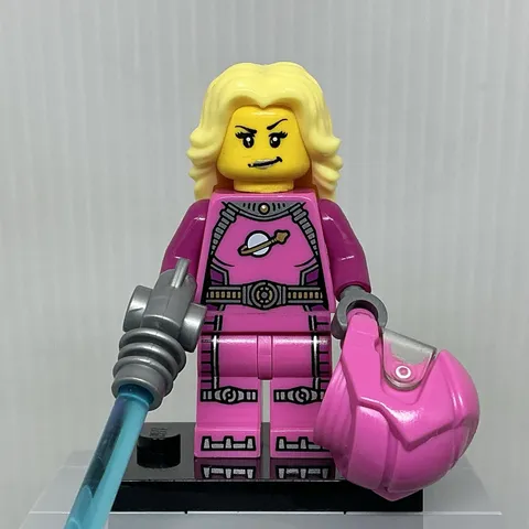 LEGO Collectible Series 6 col06-13 Intergalactic Girl Minifigure Set 8827 Note