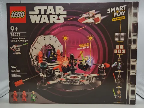 Lego 75427 Star Wars Smart Play-Throne Room Duel & A-Wing (Minor Damaged On Box)