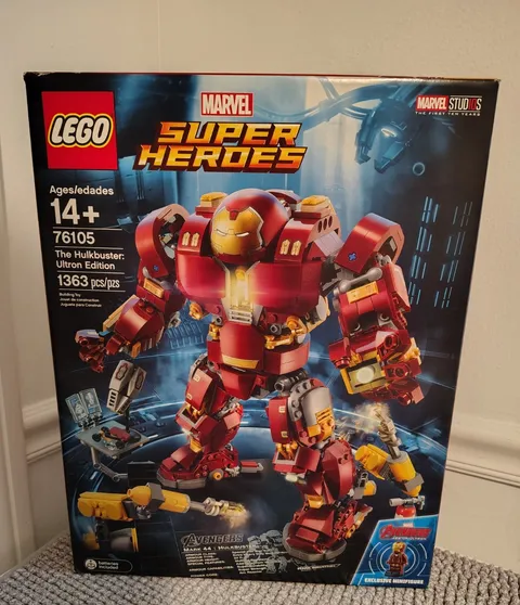 LEGO Marvel: The Hulkbuster: Ultron Edition (76105) NIB Sealed