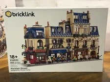 LEGO:Bricklink Designer Program: Parisian Street 910032 New Sealed Box Retired